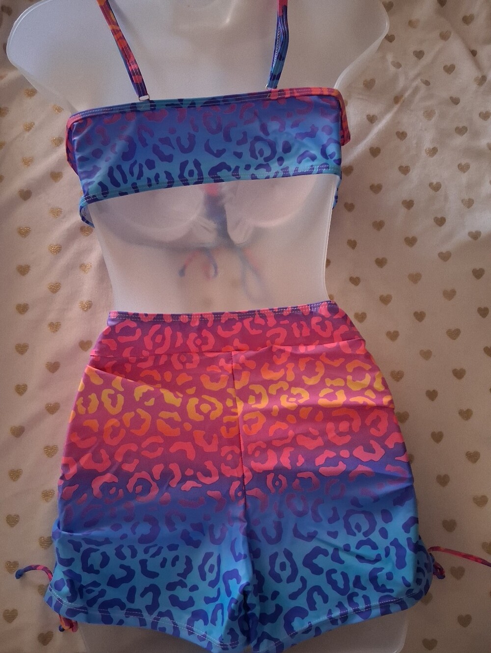 🎉S-HP🎉 *NIP* 🔥3/$70 Womens 2pc. Leopard Print Swimsuit - Picture 5 of 9